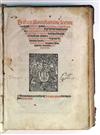 MONASTIC RULES.  Benedict, St.; et al. Habes isto volumine . . . quattuor primu[m] approbatas religiosis quibusq[ue] vivendi regulas.